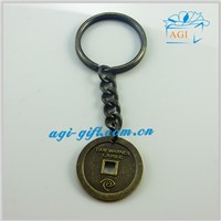 high quality custom logo metal keychain