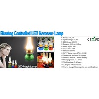 New Blowing Controlled LED Kerosene Lamp