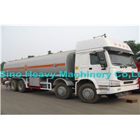 SINOTRUK HOWO OIL TANK truck  With PTO 8X4 371HP 38000LTop grade classical 2015 New