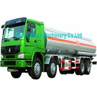 SINOTRUK HOWO WATER TANK 371hp  8x4 38000L Stainless steel material  Transport Drink Water