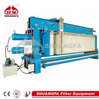 Automatic washing filter press for industrial wastewater treatment, better filteration