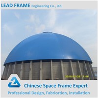 Prefabricated Large Span Dome  Steel Structure Bolt Ball Joints Space Frame Coal Storage