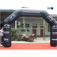 Small outdoor inflatable advertsing archway