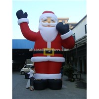 Christmas inflatable santa claus decoration