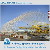 prefabricated high quality space frame construction design steel structure warehouse