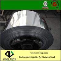 AISI JIS 2B HL No.4 finish cold rolled stainless steel narrow coil