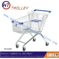 Factory Direct Sales Hand Trolley European Type Shopping Cart