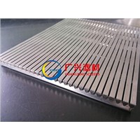Mining wedge wire flat panels