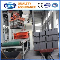 Fully atuomatic hydraulic fly ash brick machines