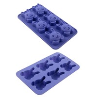 3d silicone cake christmas decoration molds
