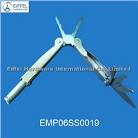 Stainless steel multifunction plier with LED torch(EMP06SS0019)