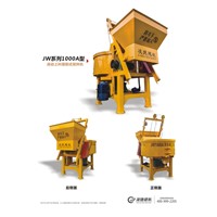 JW1000A automatic loading and compulsory mixer machine