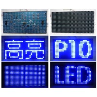 P10 monochromatic blue color LED Displays