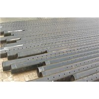 Perforated liner  base pipe for sand control screens