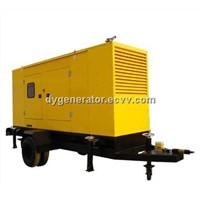 Trailer type of generator set