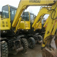 Used Wheel Excavator Hyundai R60W-7 / Wheel Excavator Hyundai R60W-7