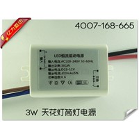 3X1W led ceiling lamp power external driving power of YL-W301A