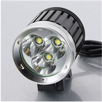 3xCree XM-L T6 3000 Lumen LED Bike Light