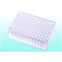 96 well square hole deep well plate 1.2ml