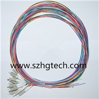 12Core Colorful LC Fiber Optic Pigtail 3Mtr