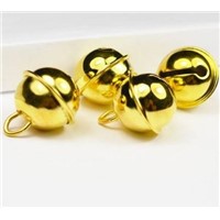 golden jingle bell supplier for pet or toy DIY decorations