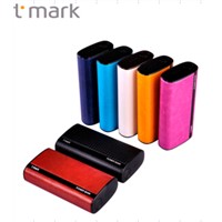 New arrival high quality gift portable leather power bank for smartphone(CE/FCC/UL/RoHS/ Approved)