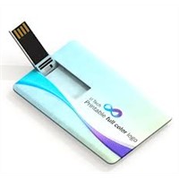 Card USB Pen Drives with Name & Logo