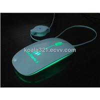 USB Wired Optical Silhouette Mouse