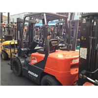 Used Diesel Forklift Doosan D30G / Diesel Forklift Doosan D30G