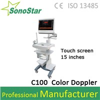 C100 Trolley Color Doppler Ultrasound System