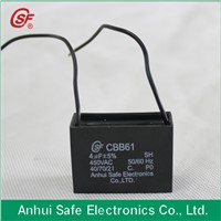 CBB61 450V 4uF electric fan capacitor