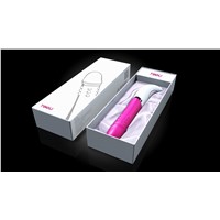 High-end intelligent vibrator, two way for use rechargeable and battery (patente