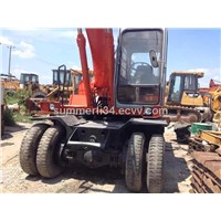 original  Hitachi mini  wheel excavator