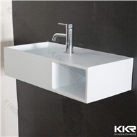 Durability solid surface bathroom  wash  basin