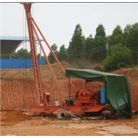 Punching Pile Driver For Boring Hole Of Bridge And Building
