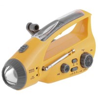 olar Flashlight with Mobilephone Charger and AM&FM Radio