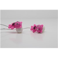 Lovely cartoon earphones / Stereo cute earphone