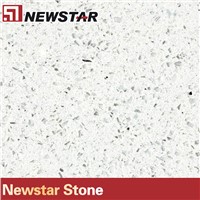 Newstar white quartz wall cladding stone