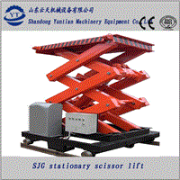 SJG Stationary scissor hydraulic lift platform