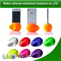 Silicone Horn stand Speaker,Colorful Silicone Amplifier