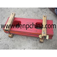 Crusher Toggle Plate/Jaw Crusher Spare Parts Toggle Plate/Toggle Plate