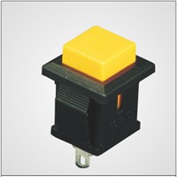 push button switch with 3A 125V AC/1.5A 250V AC