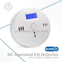 TUV Approve Carbon Monoxide Detector With LCD Display