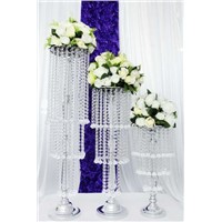 LED tall square wedding column wedding decoration led lights for party