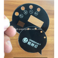 PVC Switch Sticker/ Plastic Panel Sticker/Custom Made PVC Panel Stickers QH-MBT-019