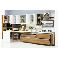Jane-melamine faced board kitchen cabinets