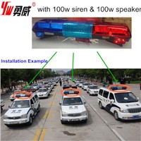 emergency vehicle led warning lightbar