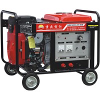 350A OHV Electric Start Medium-frequency Internal Combustion Gasoline DC Arc Welding Generator