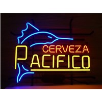 New T802 PACIFICO CLARA handicrafted real glass tube neon light beer lager bar pub club sign.