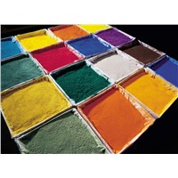 epoxy polyester  powder coated/powder paint